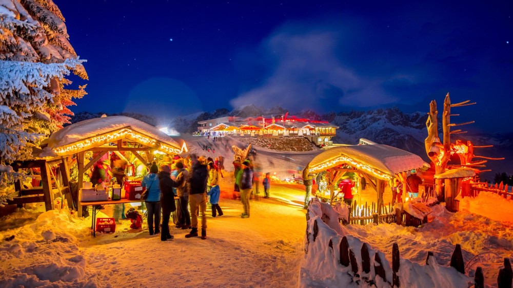 Ellmi’s magische kerstmarkt op de berg.